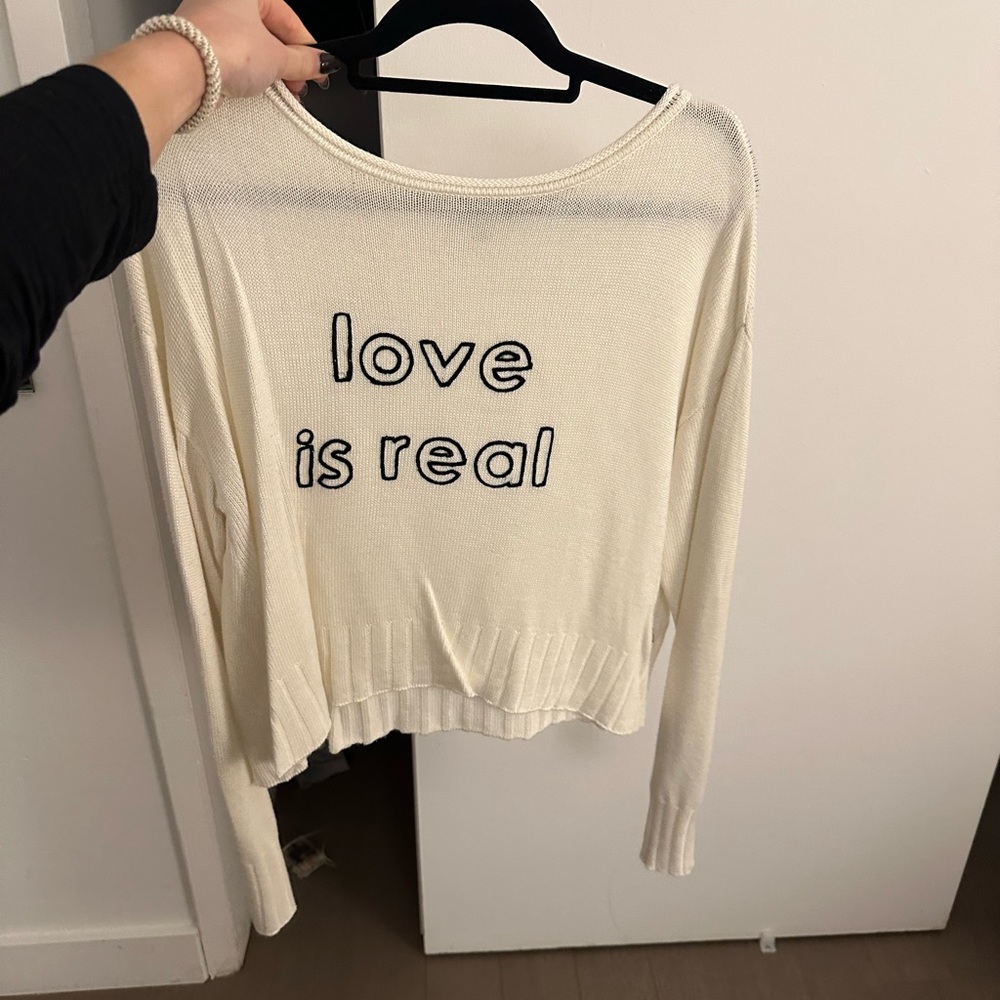 Love is Real Sweater